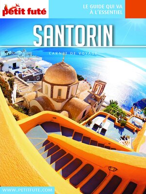cover image of SANTORIN 2018/2019 Carnet Petit Futé